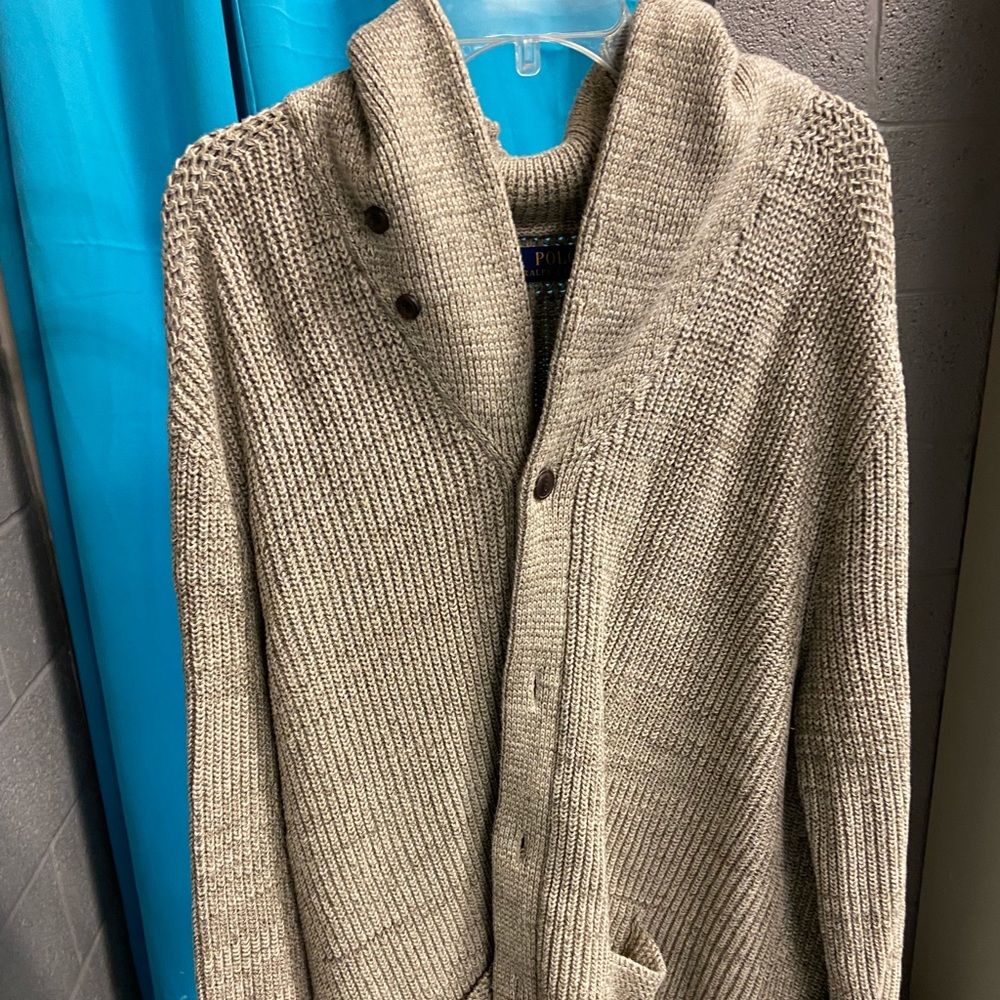 Polo by Ralph Lauren button up sweater
